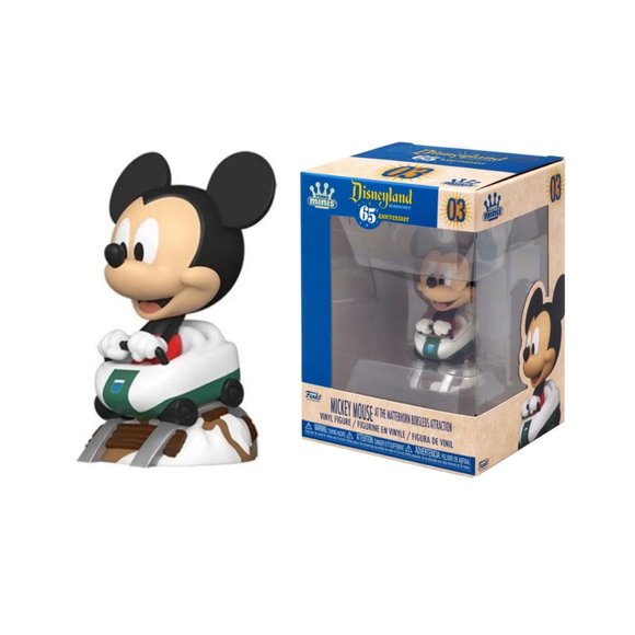 Funko Minis Disneyland 65th Anniversary Mickey Mouse at the Matterhorn bobsleds - Picture 1 of 4